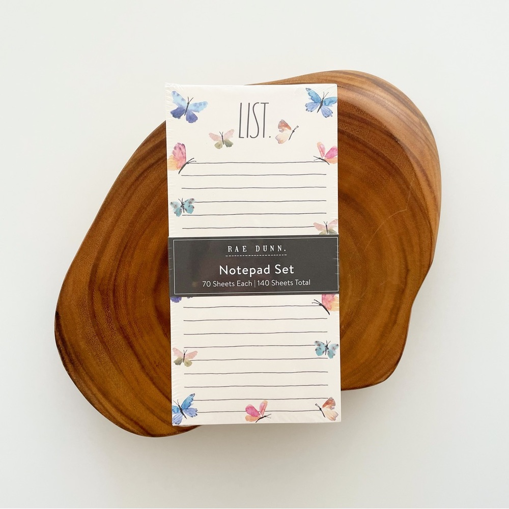 Rae Dunn notepad set 📝